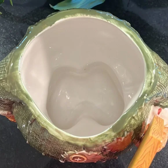 Bear Ceramic Cookie Jar by CKA - 10 1/2" H - Picture 9 of 12